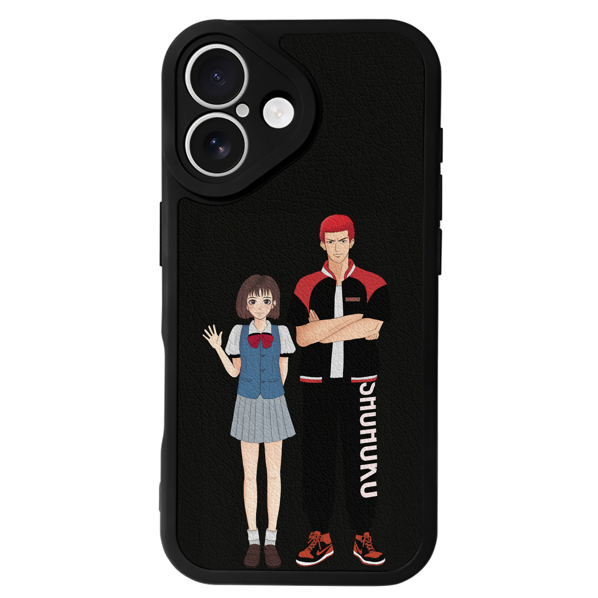 （画像用） SLAM DUNK／スラムダンク 【iPhone 16シリーズ対応】シリコンスマホケース（レザー調） 材質：シリコン